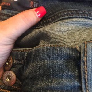 Torrid size 20 jeans flare at bottom